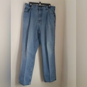 Nautica Jeans Men 36 X 32 Light Blue Denim Casual Rodeo Western Cowboy Relaxing